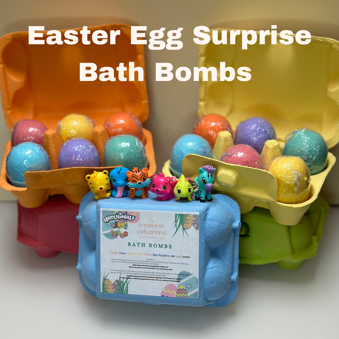 Easter Egg Toy Surprise Bath Bombs