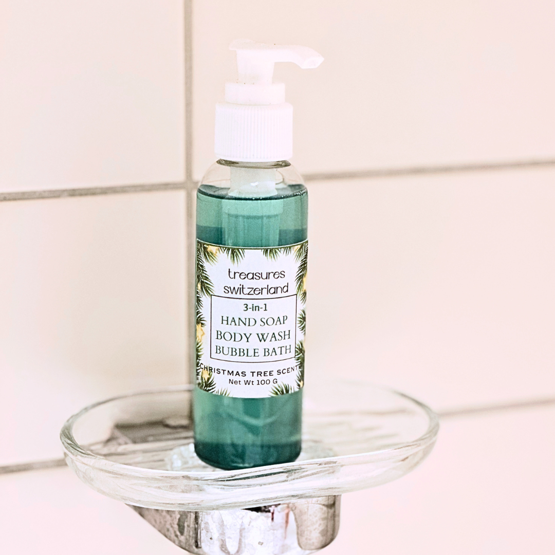 3-in-1 Soap, Body Wash, Bubble Bath