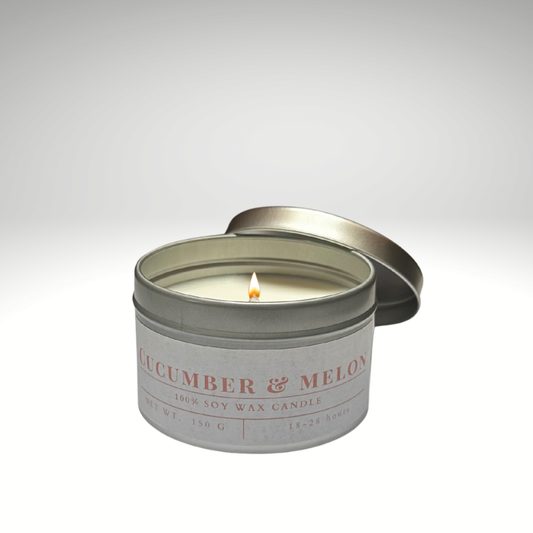 Cucumber Melon Soy Wax Candle