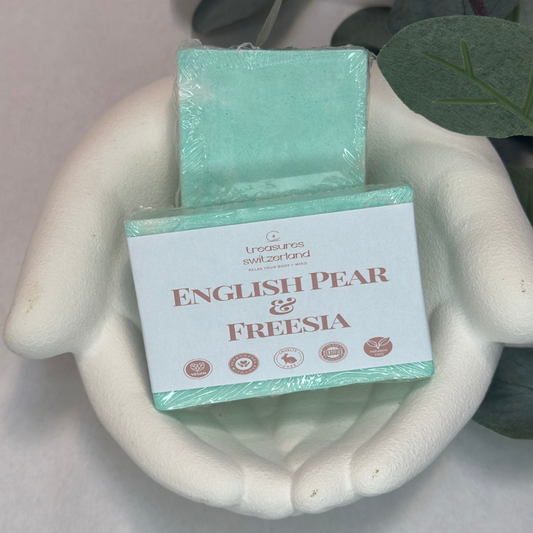 English Pear & Freesia Soap Bar